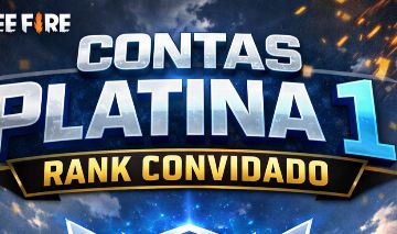 PROM0OÇAO CONTAS PLATINA 1 RANKQUEADA CONVIDADO FREE FIRE [NO SEU EMAIL]