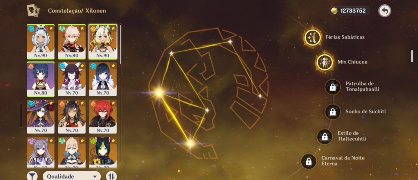 Genshin XilonemC2+bis, Mualani+bis, Columbina, Yelan e Kazuha