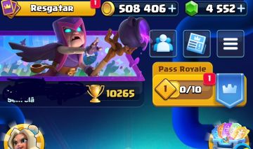 CONTA COM +10.500 TROFÉUS ARENA 25 ATUALMENTE
