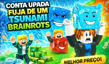 CONTA FUJA DE UM TSUNAMI (+10 OCTILHÕES) - RÁPIDA & SEGURA [ROBLOX]