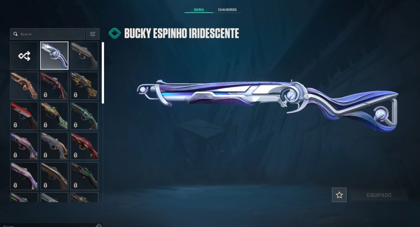Conta valorant com varias skins inclusive skin rara champions