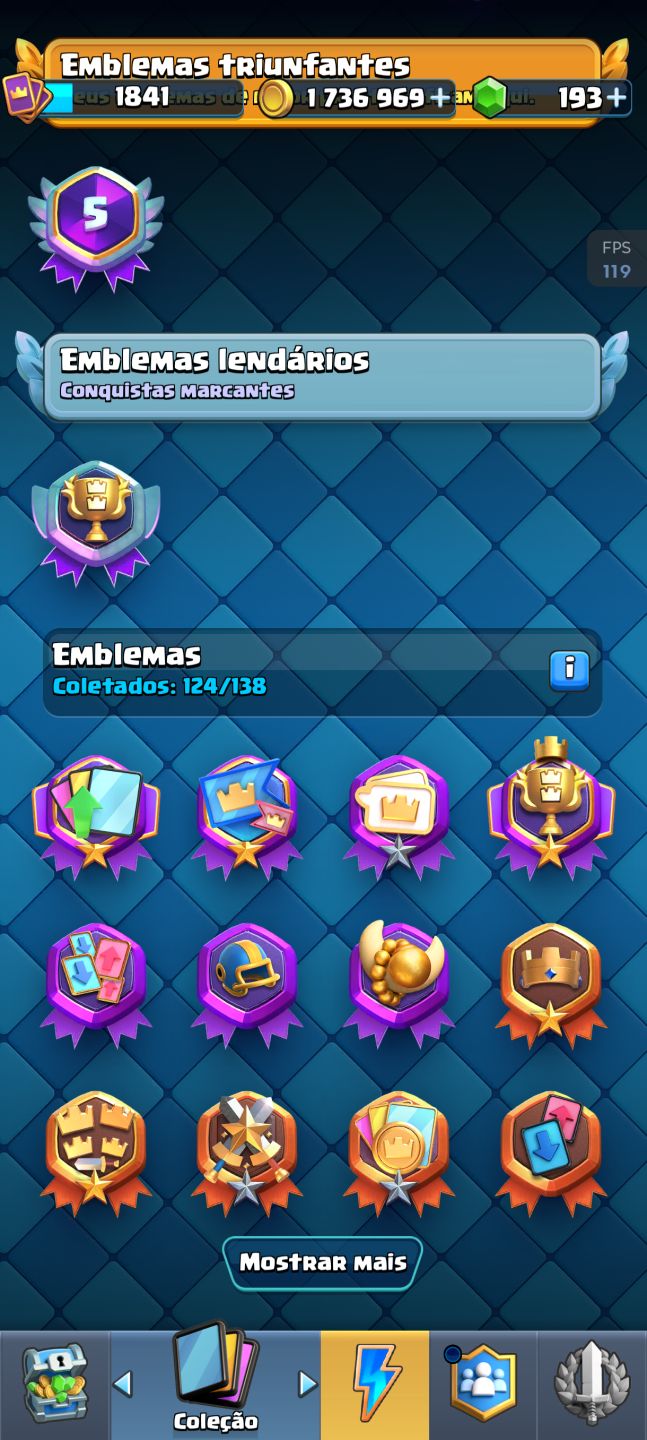 Conta Clash Royale Full 14K