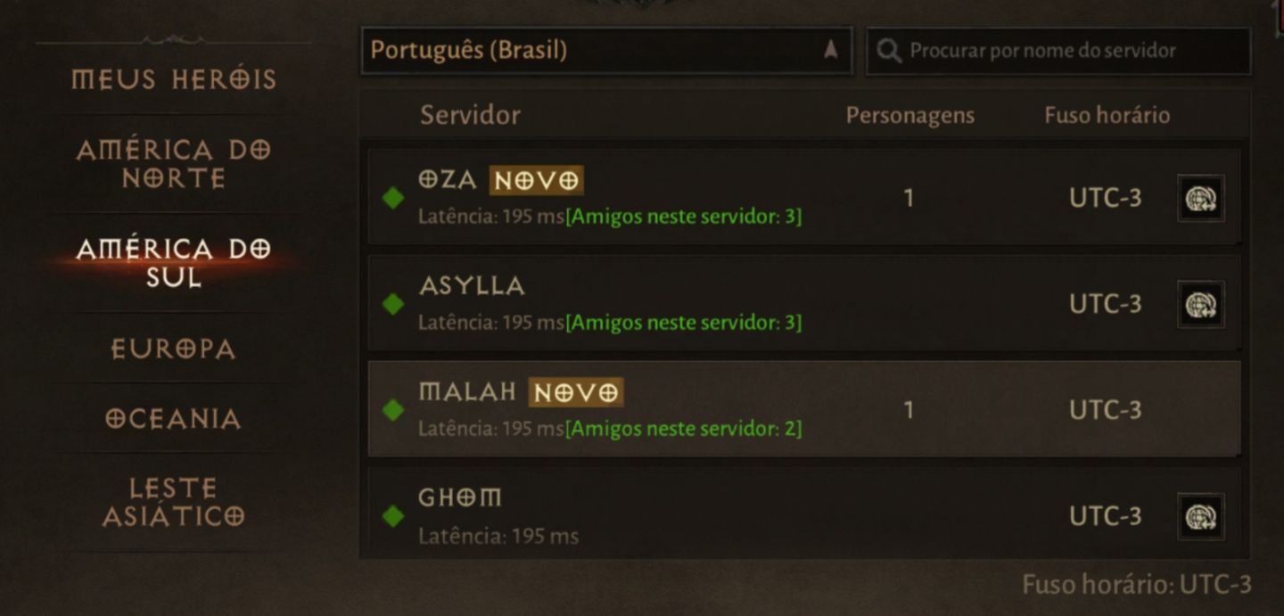 CONTA DIABLO IMMORTAL | SV. MALAH | NECRO/BRUXO