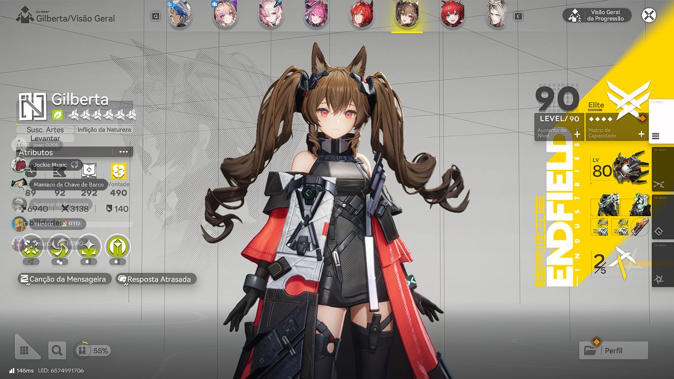 CONTA END FIELD GILBERTA P2 + LIINO + 2x LV.90