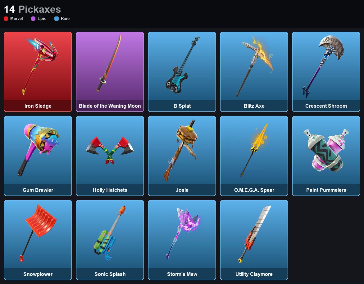 Conta 7 Skins - O.M.E.G.A. SUIT ALPHA - BLITZ KNIGHT - POLAR PEELY