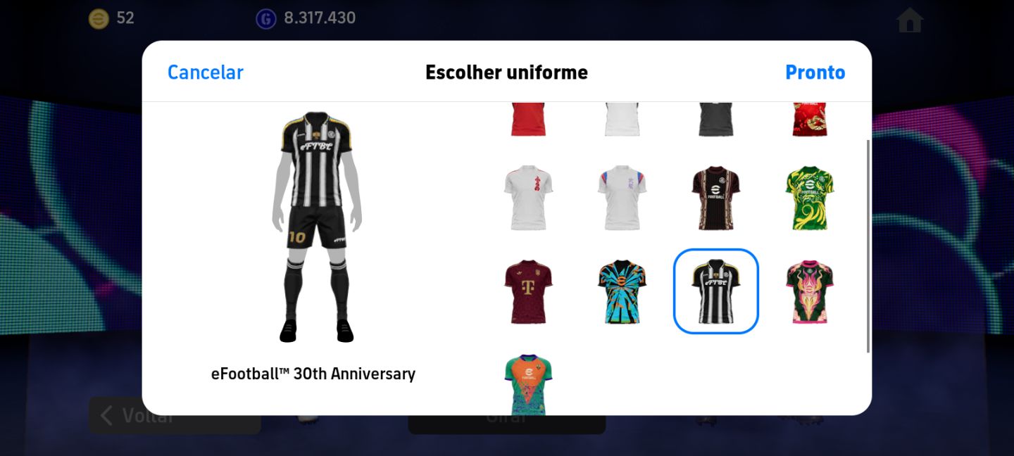 CONTA EFOOTBALL RARA!! NESTA + NEYMAR BLITZ + PACK PORTUGAL 3244 FORCA COLETIVA