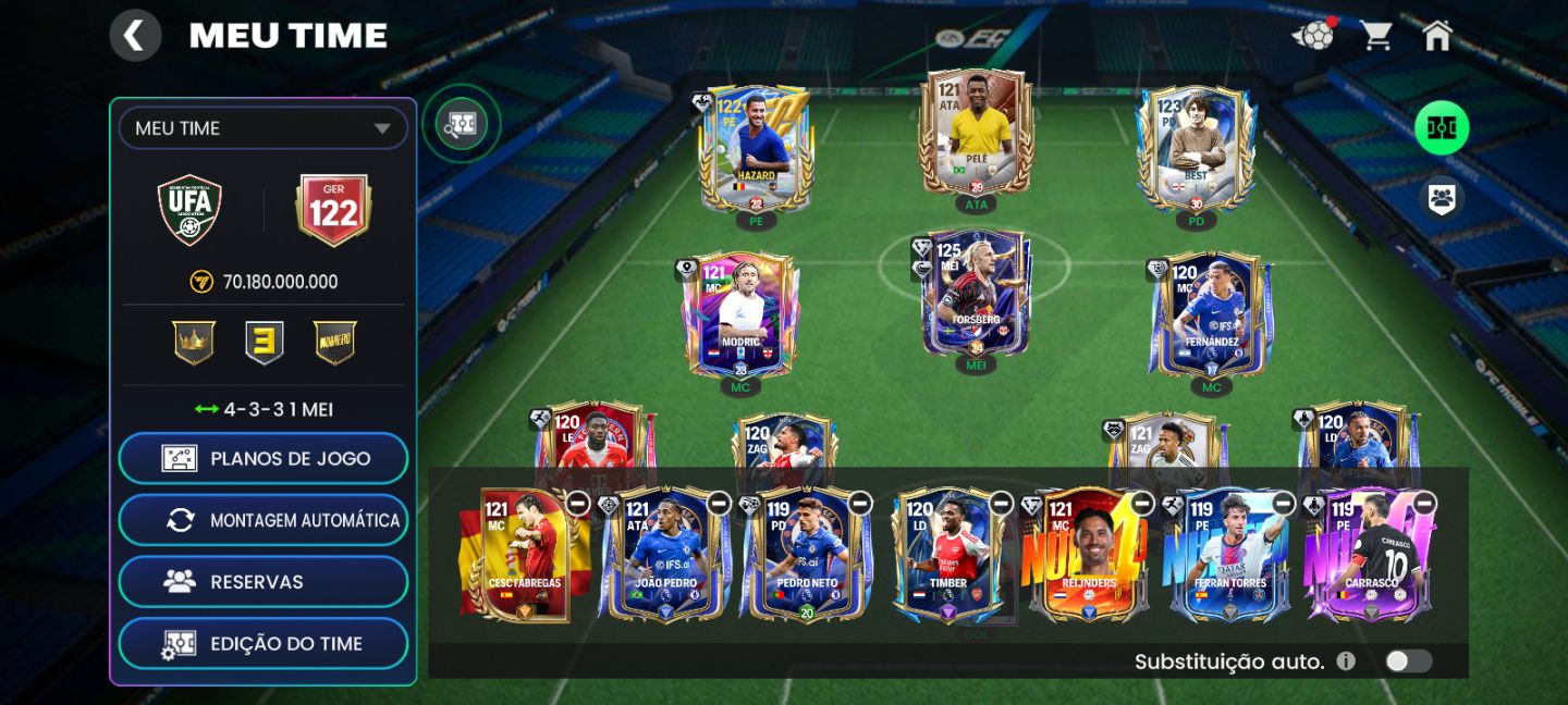 Conta de FC mobile ger 22