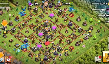 PROMOÇÃO CONTA CLASH OF CLANS CV 11 INDO PRO CV12 350 GEMAS