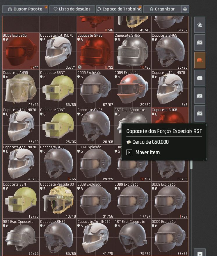 CONTA ARENA BREAKOUT INFINITE - PC 2 BI STASH SKIN EVITTA + RARA