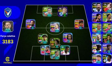 CONTA EFOOTBALL 3183 FORÇA COLETIVA | ODEGAARD 104 + BOUADDI 104!!