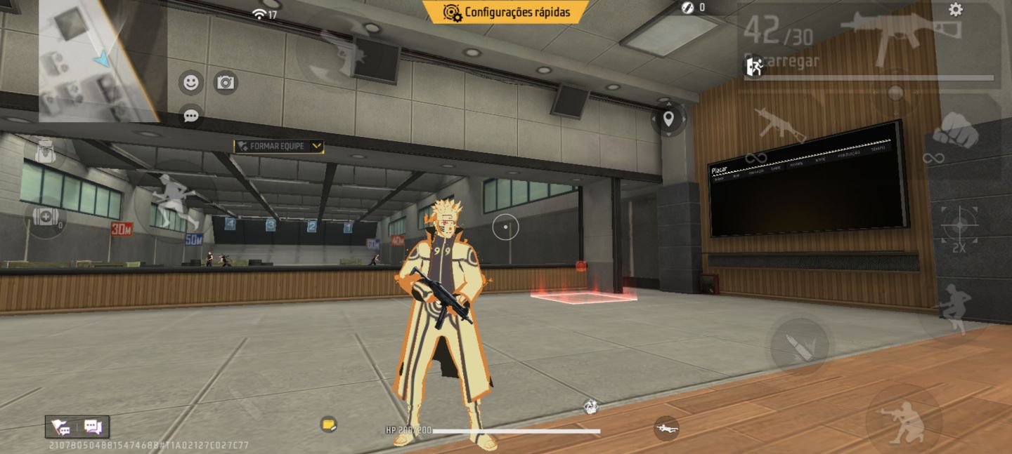 CONTA SO COM NARUTO (LEV.20) INICIANTE!!