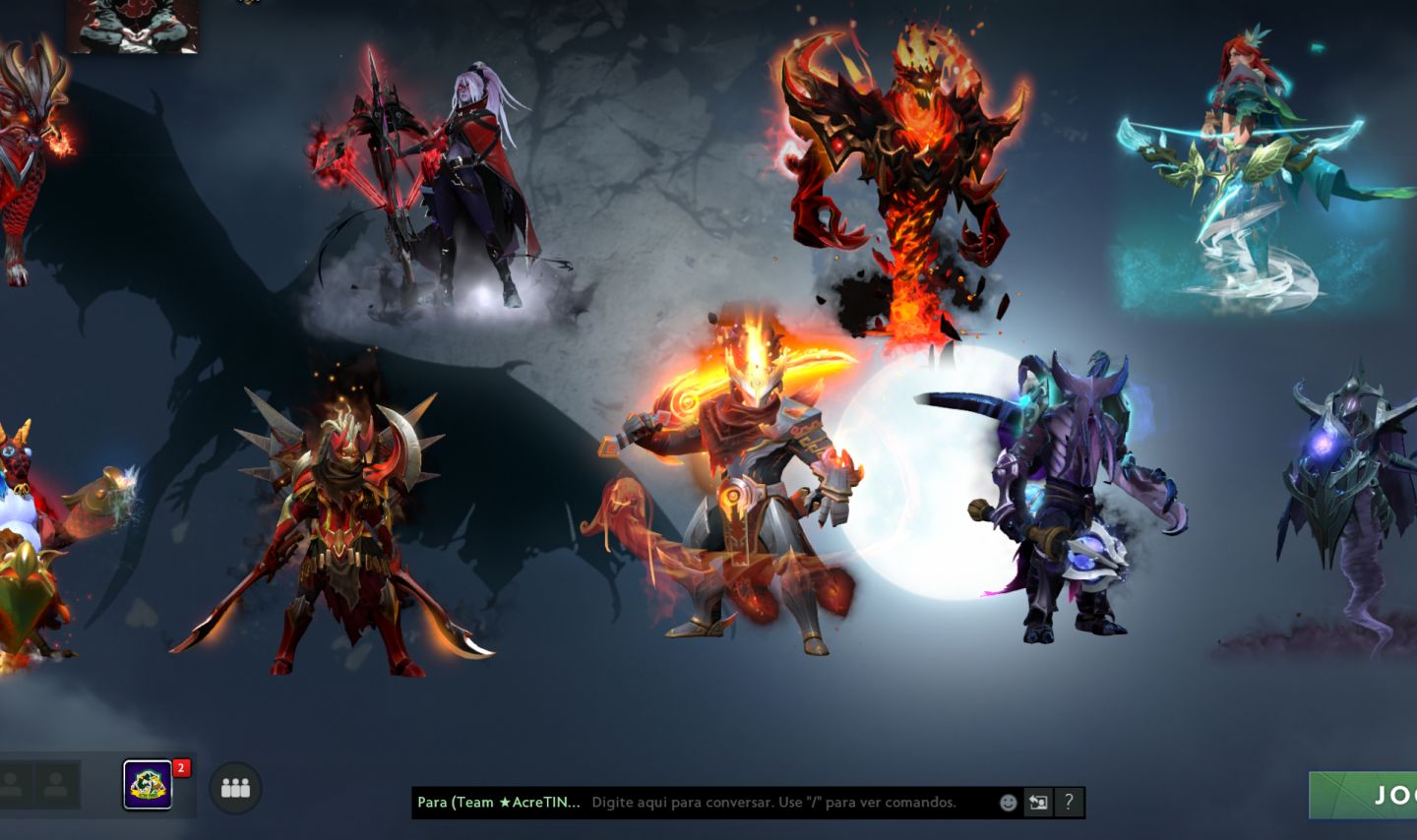RANKED LIBERADO - FULL ACESSO STEAM Conta 3400 MMR + Arcanas Exclusivas
