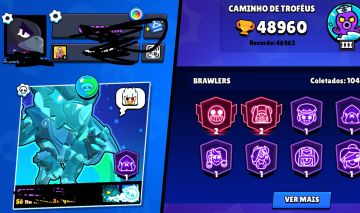 SUPER CONTA BRAWL STARS, SKINS RARAS