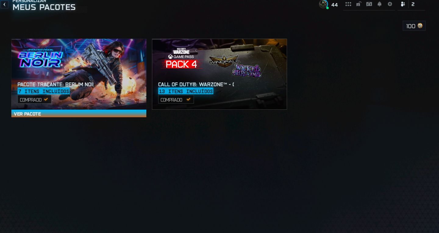 CONTA WARZONE IRIDESCENTE SEASON 6 + NUKE + PRESTIGIO MASTER LEVEL 73