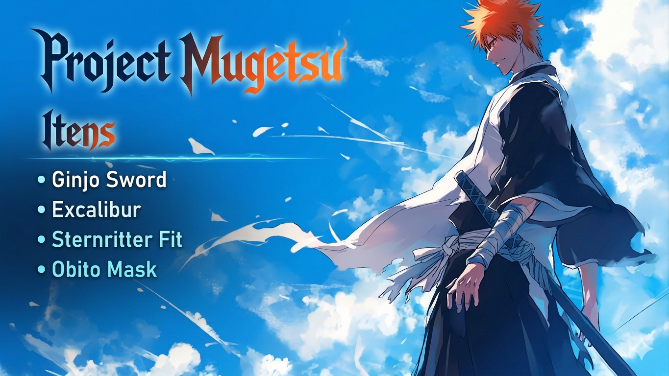 Project Mugetsu - Itens