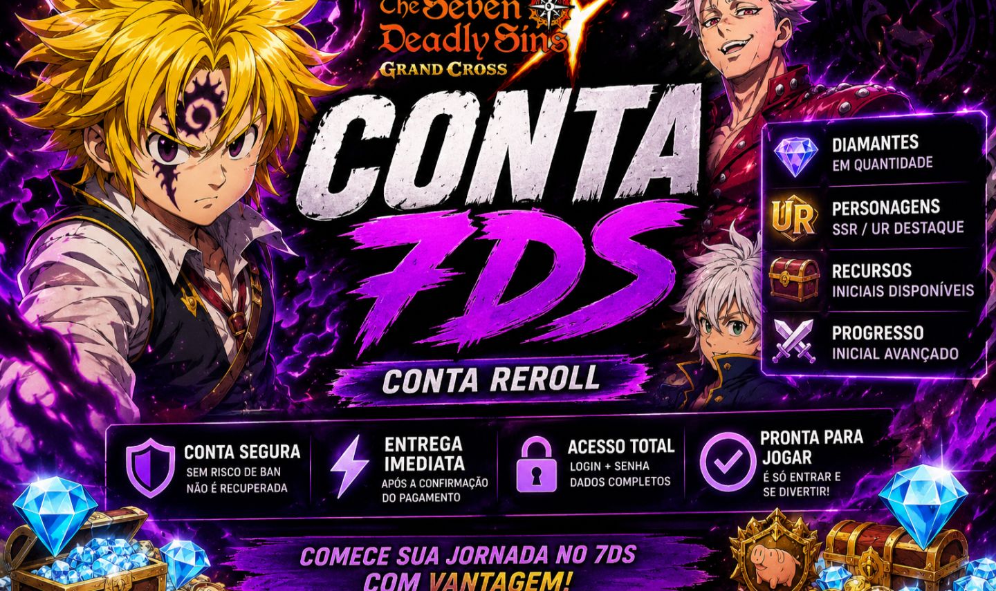 Conta 7ds muito boa pra iniciar