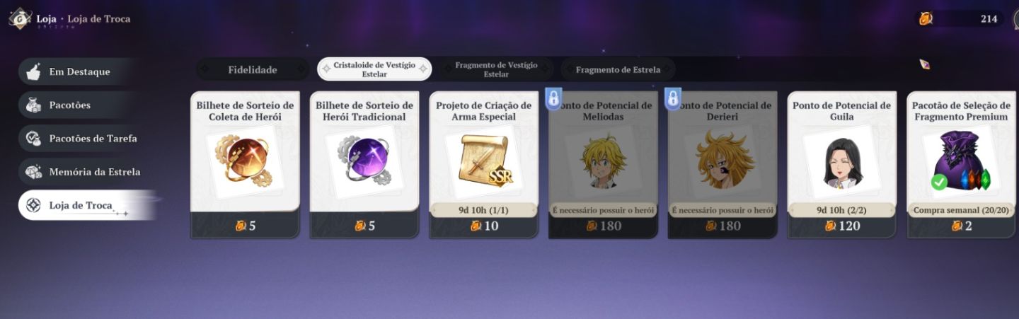 Escanor p 10 está ótima conta