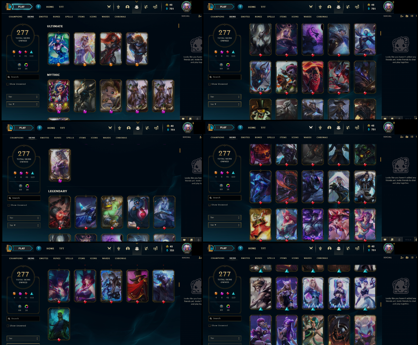 Conta Prata 2 C/ 279 Skins (atualmente) + Valorant