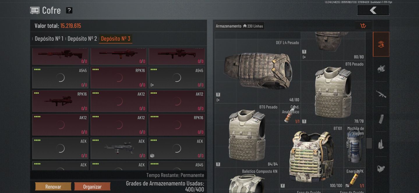 Skins de arma de personagem melhor