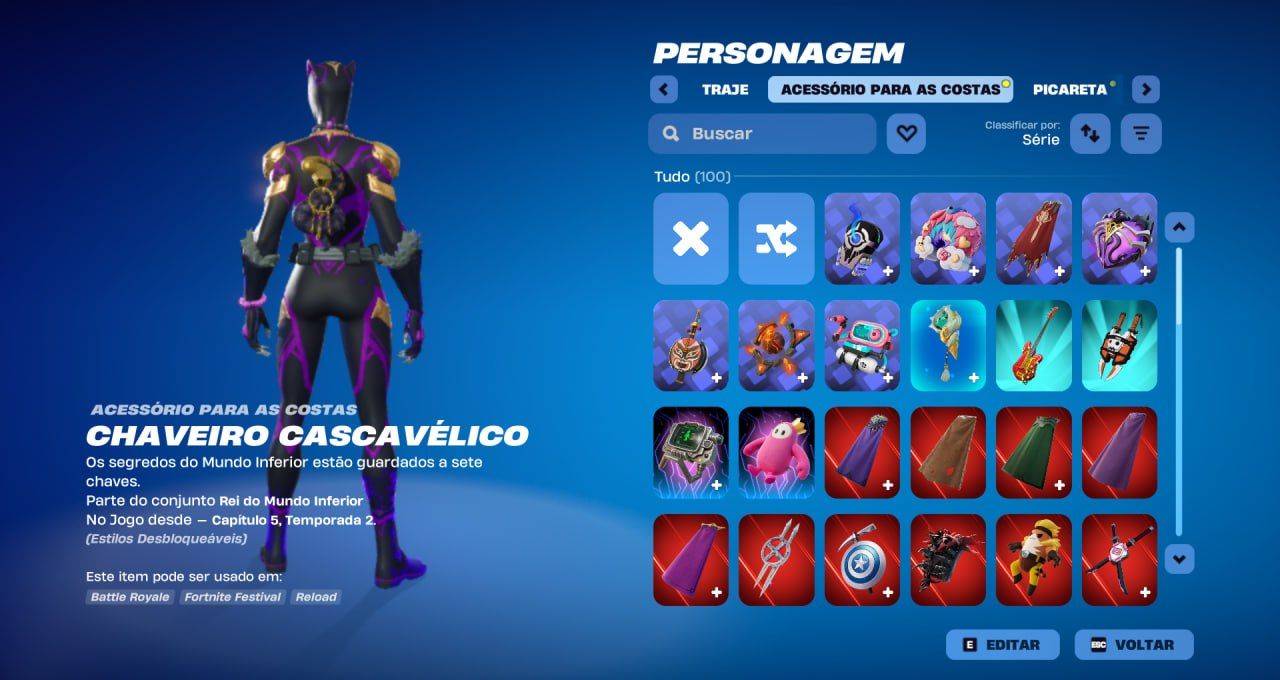 CONTA FORTNITE | 50 SKINS | SHURI + DOUTOR DESTINO + JUICE WORLD