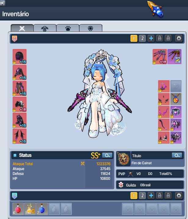 Conta Grand Chase Classic 4 Personagens | 1KK+ LEVEL 283