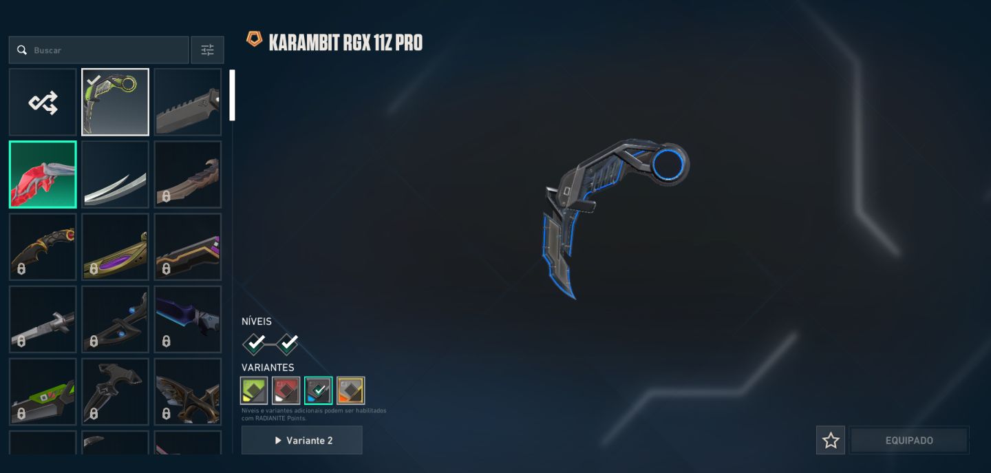 CONTA VALORANT + SKINS