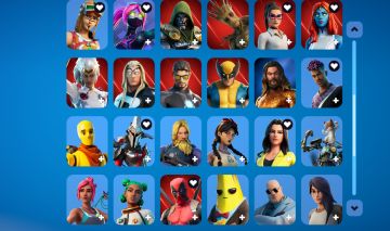 CONTA FORTINITE ANTIGA SKINS RARAS