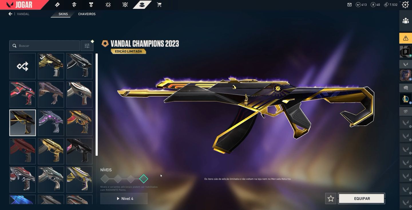 Conta Unificada Riot: Valorant Champions + Skins LoL Aatrox Prestígio + LoR
