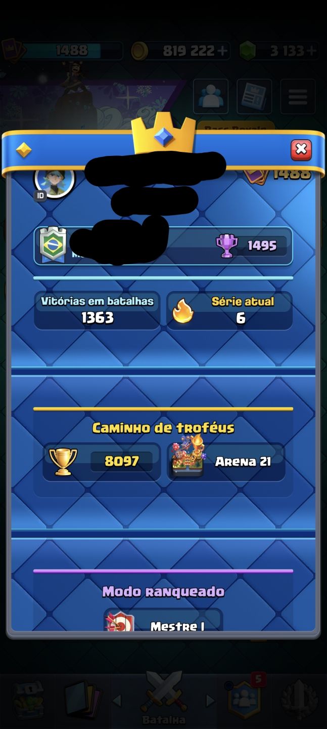 Brawl Stars + Clash of Clans + Clash Royale Os 3 jogos na mesma conta!