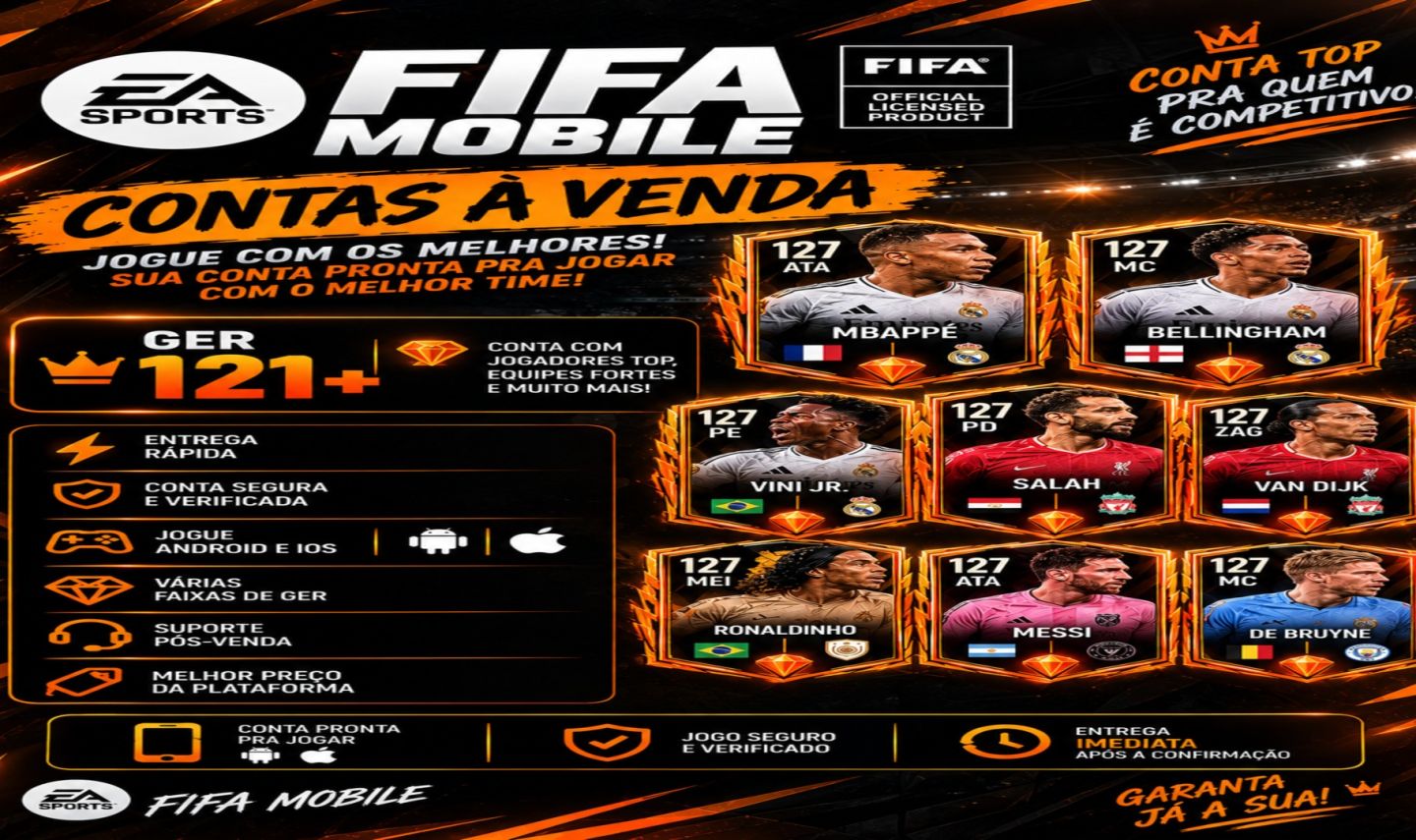 Conta Fifa Mobile (FC MOBILE) Ger 121+ Melhor Preço da Ggmax