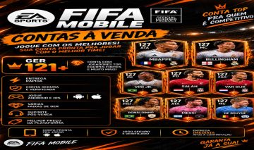 Conta Fifa Mobile (FC MOBILE) Ger 121+ Melhor Preço da Ggmax