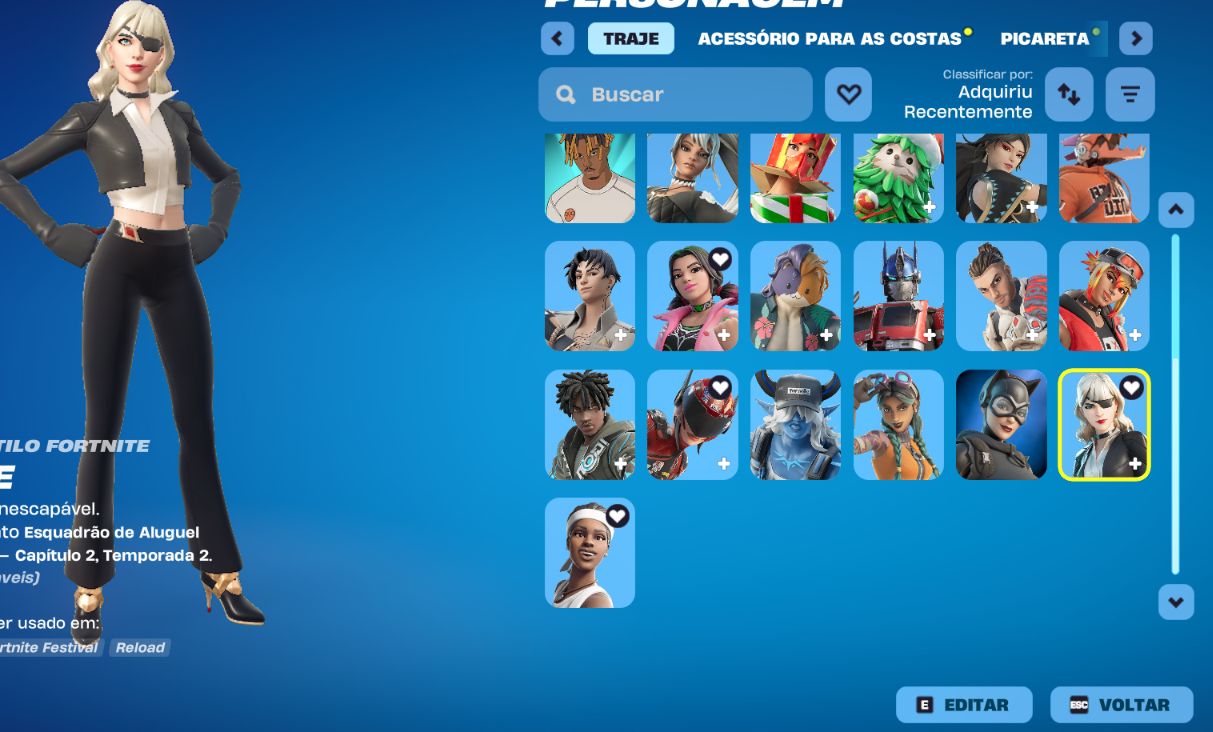 CONTA FORTNITE COM VARIAS SKINS E PASSES ANTIGOS !!!!