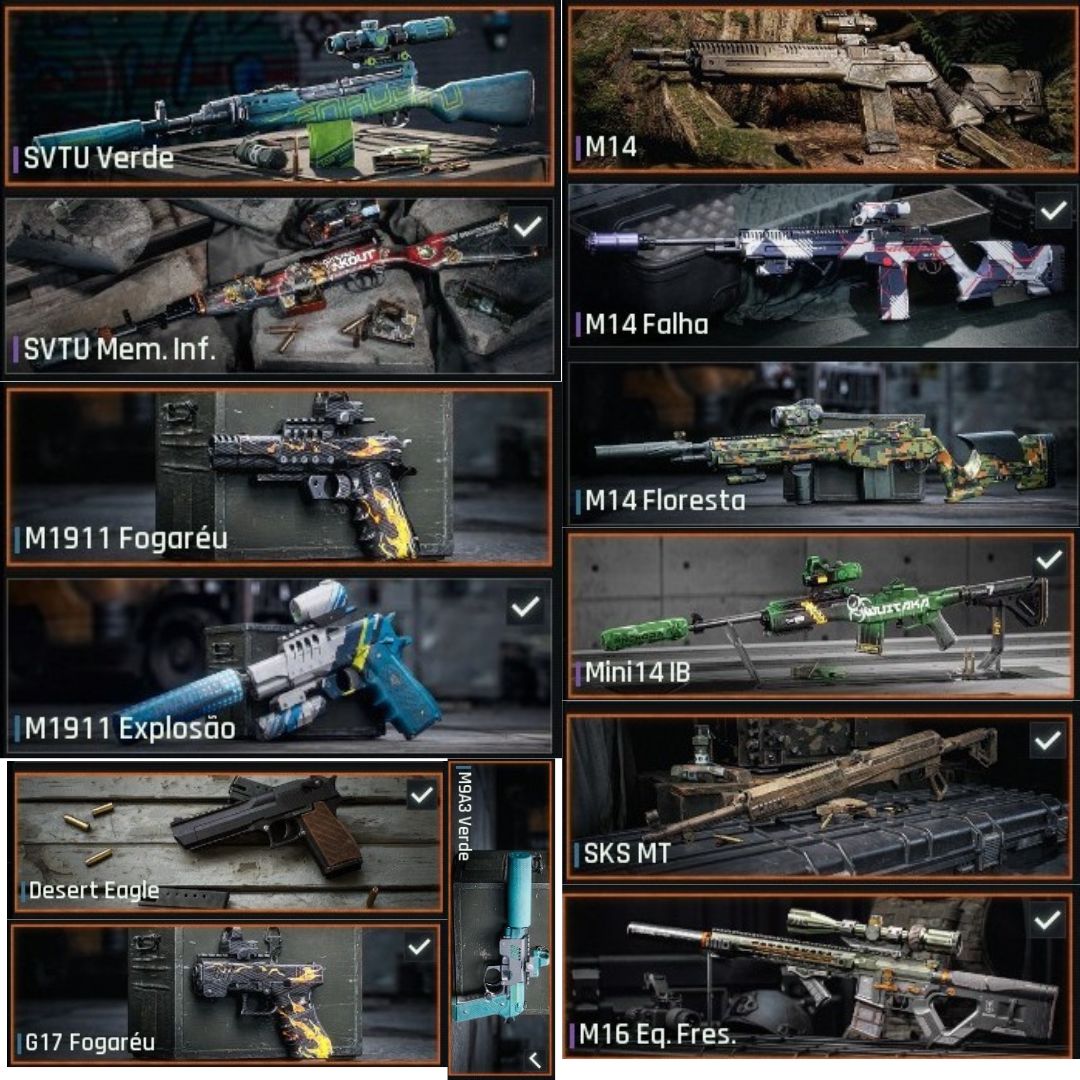 CONTA ARENA BREAKOUT: INFINITE (PC) | +270KK + 80 SKINS (CONTA+EMAIL)