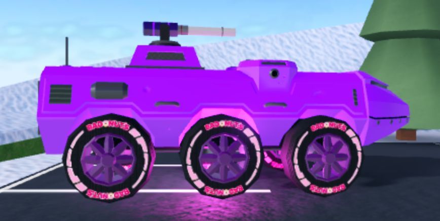 Venda de carros do Jail Break!