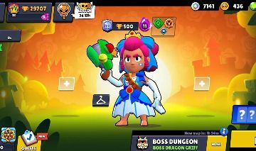 BRAWL STARS - CONTA RARA, BYRON MAGO, ASH NINJA...