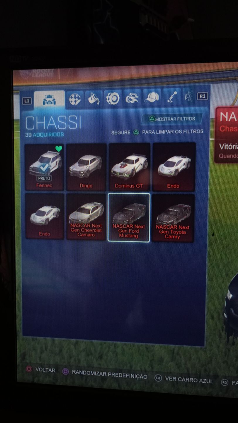 Conta de Rocket League e mais 2 jogos PSN