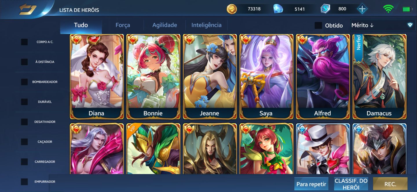 CONTA HEROES EVOLVED HIGH-END | LVL 75 | 358 SKINS | WINRATE ABSURDO (ATÉ 87.5%)