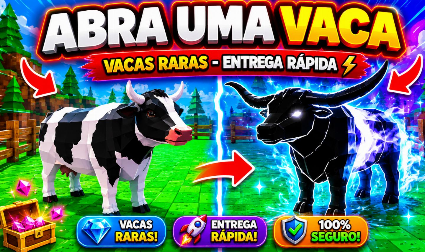 ABRA UMA VACA - ROBLOX - VACAS RARAS E BARATAS