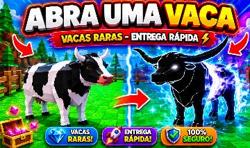 ABRA UMA VACA - ROBLOX - VACAS RARAS E BARATAS
