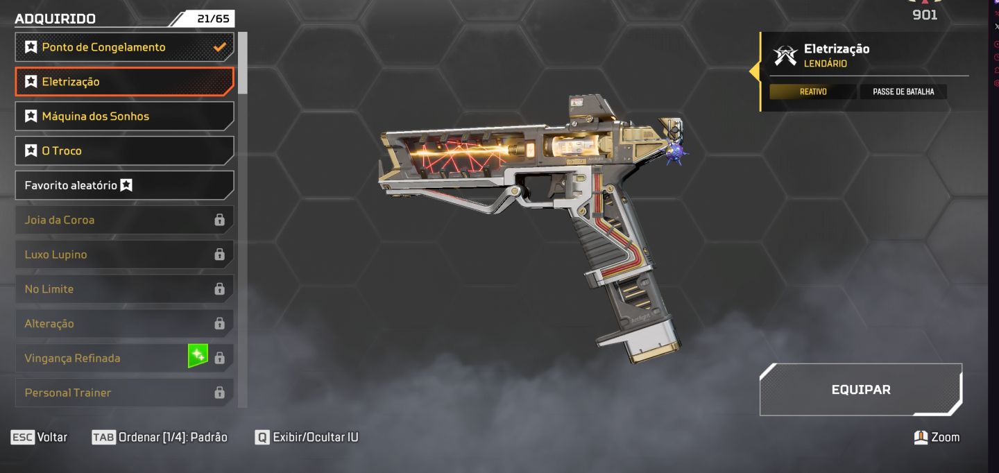 Conta Apex Legends (Herança Karambit e Bote da Serpente)
