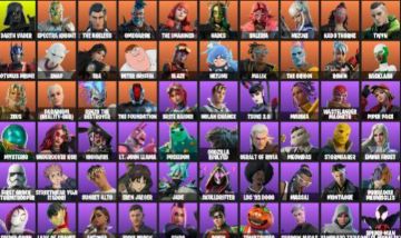 CONTA FORTNITE - 241 SKINS FULL |ALTERAR E-MAIL