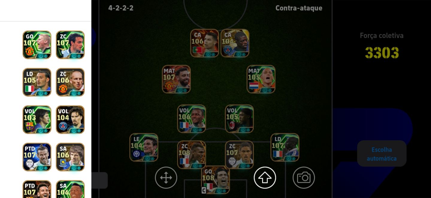 CONTA EFOOTBALL FULL META 2027 | PELÉ 108/ CR7 107/ ZOLA 107 ENTRE OUTROS