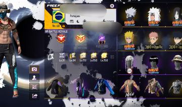 Conta ff com calça angelical