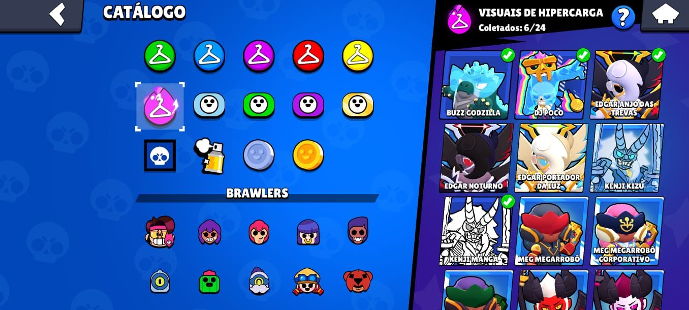 CONTA BRAWL STARS (111K+ TROFÉUS | CRIADA EM 2019)
