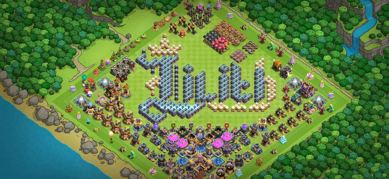 CLASH OF CLANS - LAYOUT COM SEU NOME