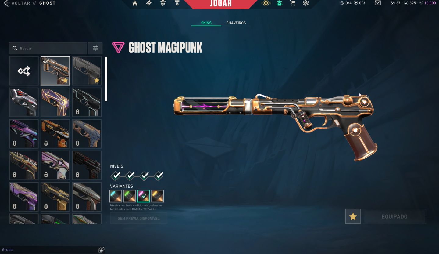 CONTA VALORANT LEVEL 134
