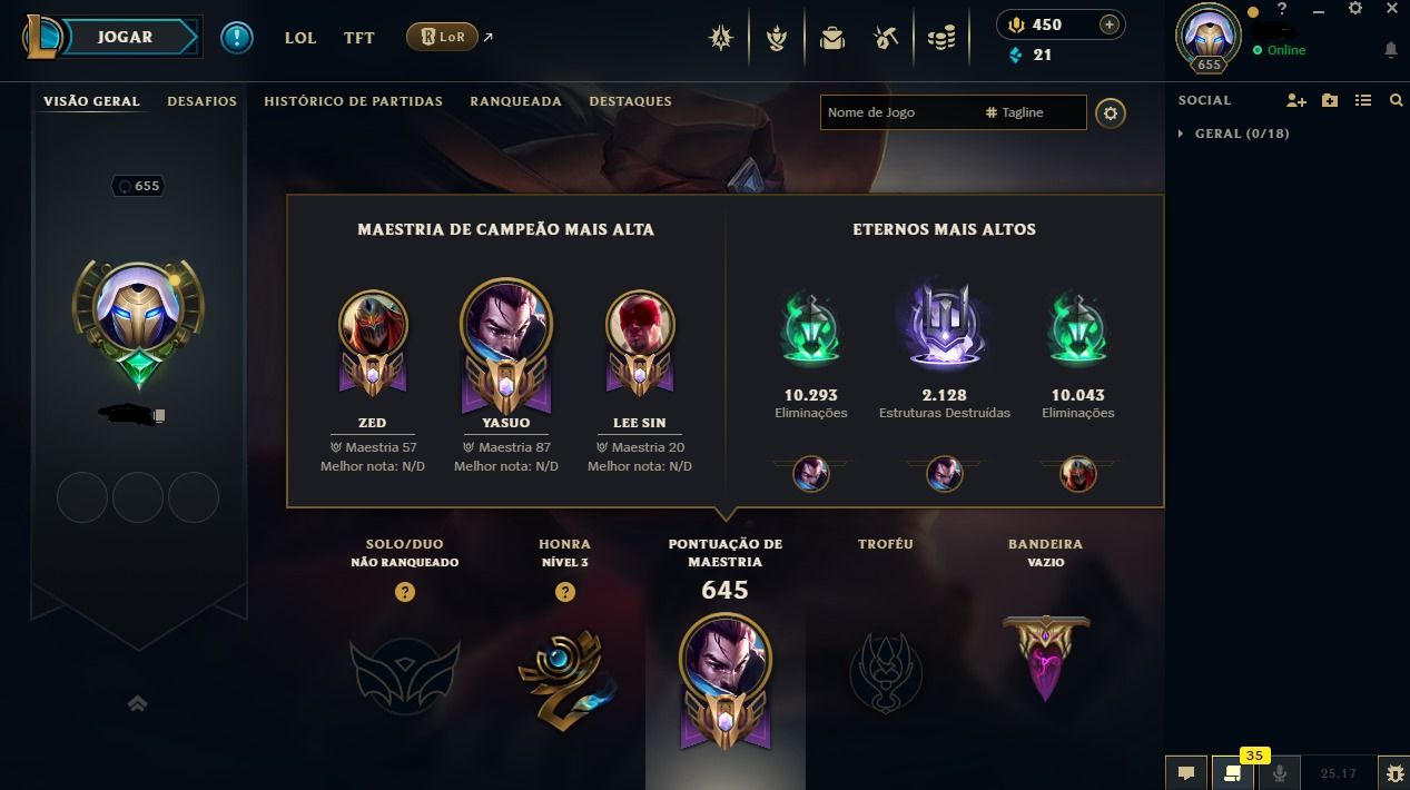 Conta Riot Games | LOL + VALORANT | 200+ SKINS LOL | VALORANT RGX SUBLIME GAIA++