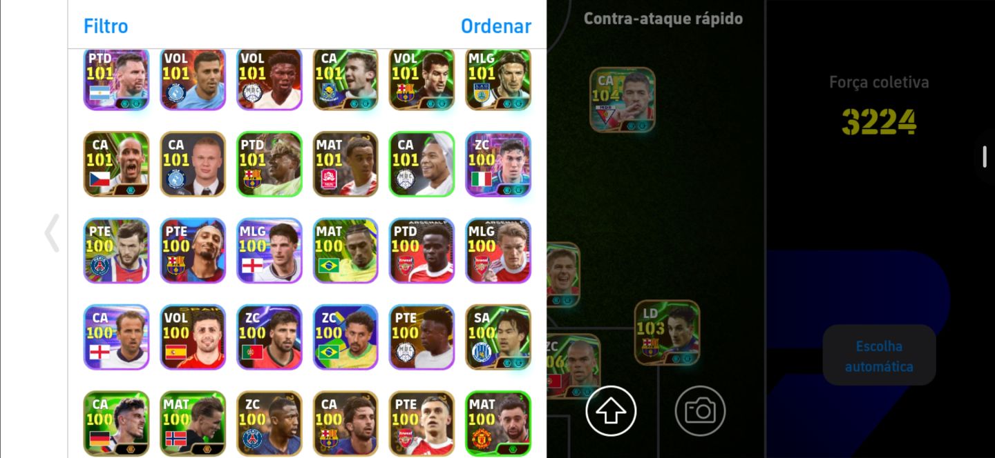 CONTA EFOOTBALL IOS ANDROID GULLIT ZOLA BLIZ BELLINGHAM