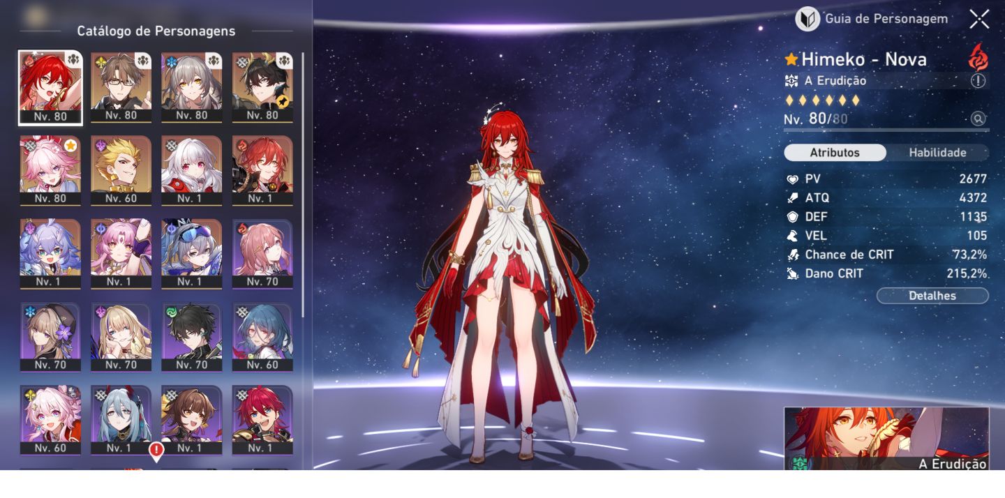 HSR - Himeko Nova E6S4 + Dan PT E0S1 + Gilga E0S1 + Eva