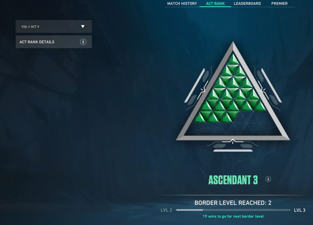 Conta ASCENDENTE com SKINS EXCLUSIVAS
